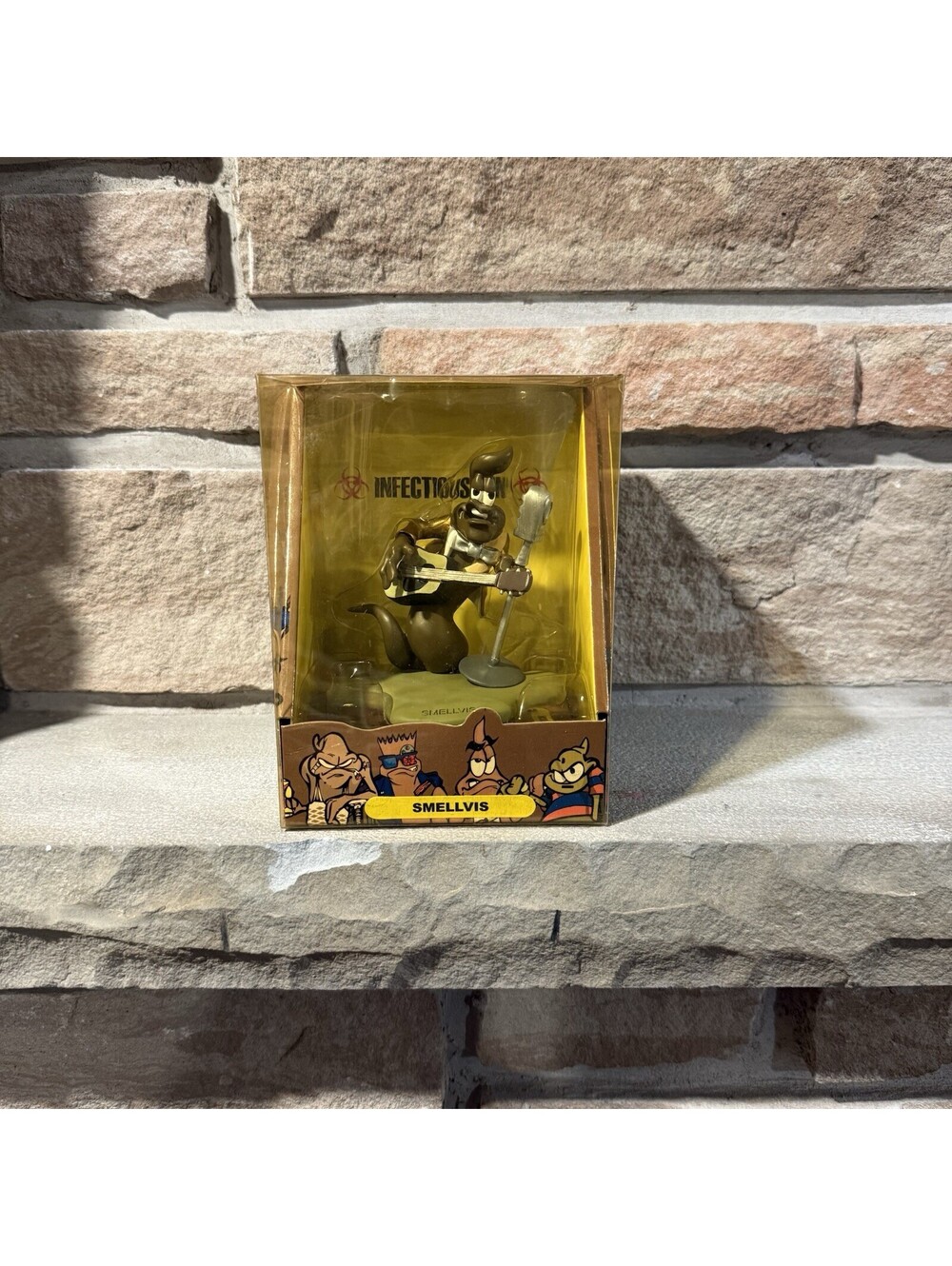 The Turds Smellvis Figurine New In Box Vintage Pacemaker Elvis Parody Gag Gift